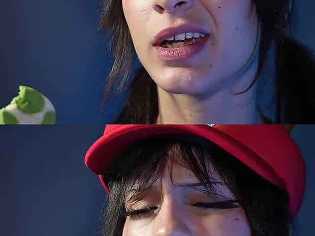 Super Mario Beauty Needs Cream For Her Cookies