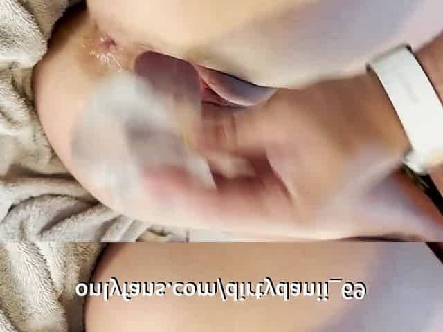 I let my stepson fuck me with a 11 in thick dildo and I squirted everywhere