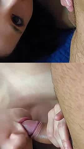 Fetish Cock Rubbing Neck