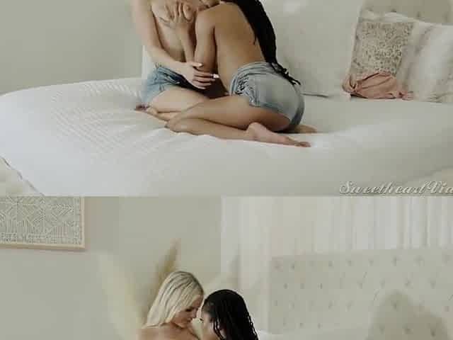 Kira Noir, Vic Marie And Slimthick Vic - Seductive Lezzies Exciting Interracial Adult Video