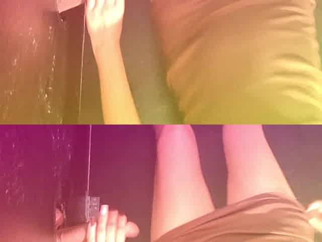 Gloryhole Esposa Com Pau Grande Deixa Gozar Na Boca!
