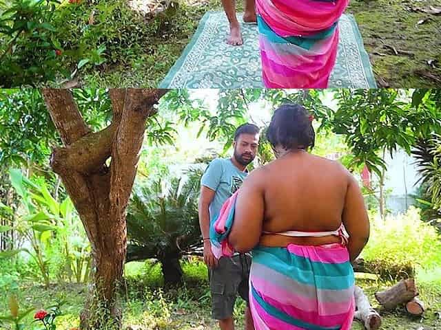 Desi Mallu Dudhwali Full Outdoor Hardcore Fuck with Bechelor Boy When They Were Alone at Home ( Hindi Audio )