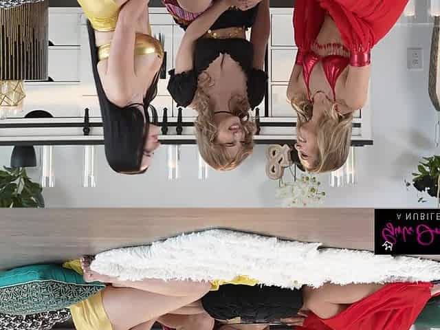 Truth or Dare Editon: Millie Morgan, Octavia Red, Violet Voss Cumming Jointly on Halloween
