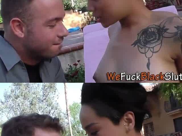 Tattooed Teen - Tattooed Black Teen 18+ Gets Fingered And Rides