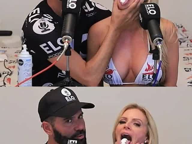 Huney Baked Titties Bangs Elo Podcast In The Centre Of Interview