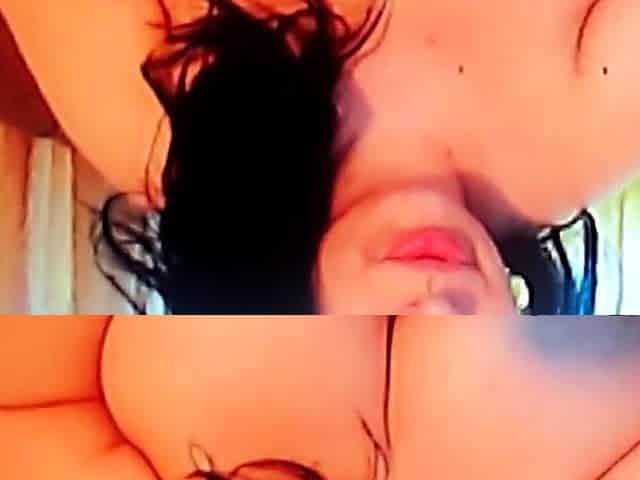 Big-Titted Latina BBW on Webcam