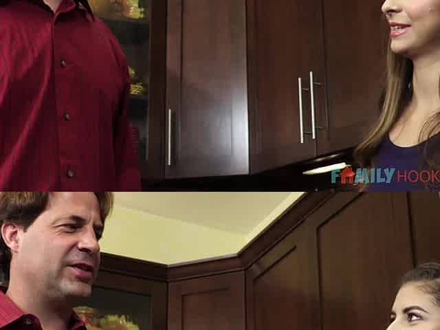 Nina North's Family Turn-On Sparks Sensual Latina Creampie Heat