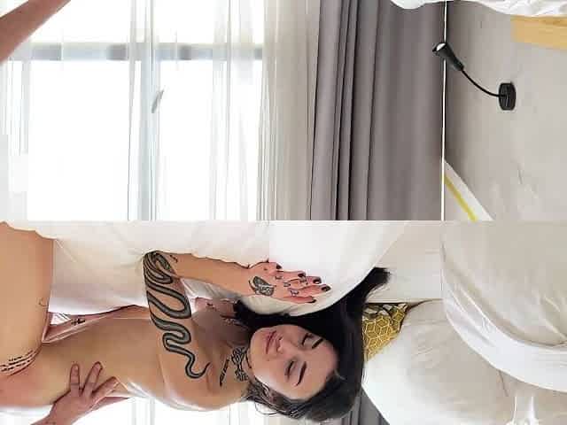Amateur Anal- Goth Beauty Lets Stepdad Use Her Booty As That Guy Pleases