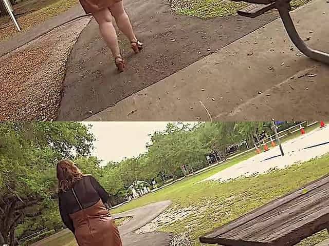 Cum and see me show off and widen my large plump legs and hips just for u