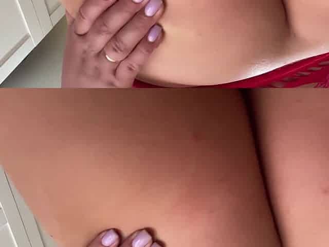 Cum with Me Masturbation and Throbbing Orgasm of My Big Tits Stepmom\ Enjoy