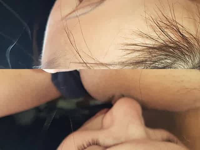 My Girlfriend After a Long Separation Kisses, Licks, Sucks, Plays with My Pussy