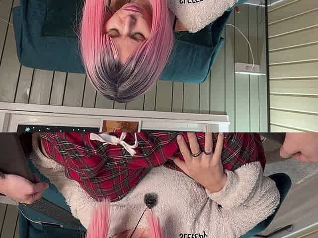 Best New Year and Christmas Gift- Is the Hard Dick in the Pants and Hot POV Handjob Cumshot