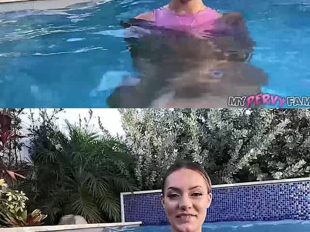 MY PERVY FAMILY - See This Hawt Slender Dipping Compilation Where Quiet Pools Turn Wild Fast