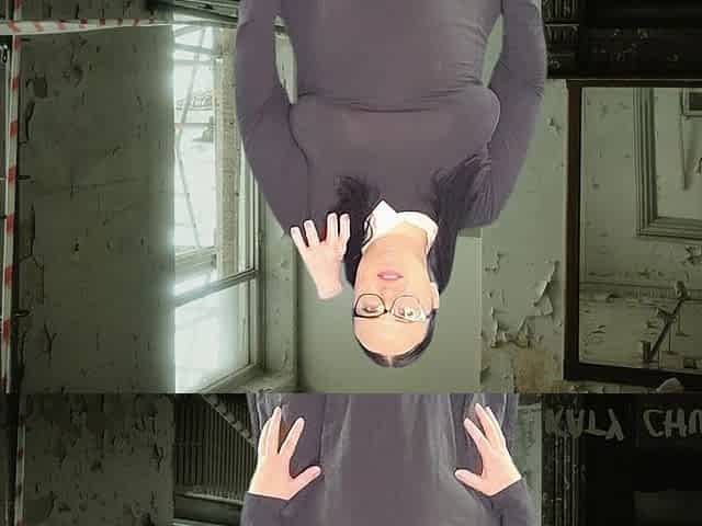 Chubby Wednesday Addams Gets off with Thing