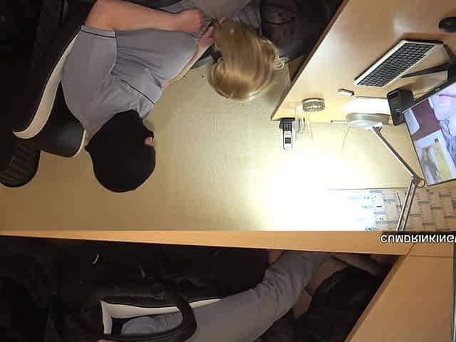 Swallowing Three Loads in the Office