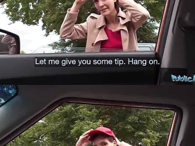 I offered this shy waitress greater quantity than just the tip - Public Agent