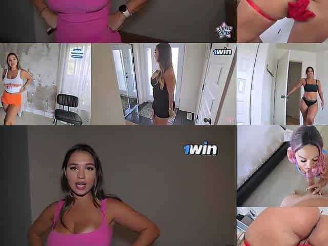 LARGE BUTT LATIN CHICK AMATEUR mother I'd like to fuck SPLIT SCREEN COMPILATION - LEXIS STAR