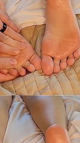 An Oily Massage Ends with a Creampie for This Naughty Housewife