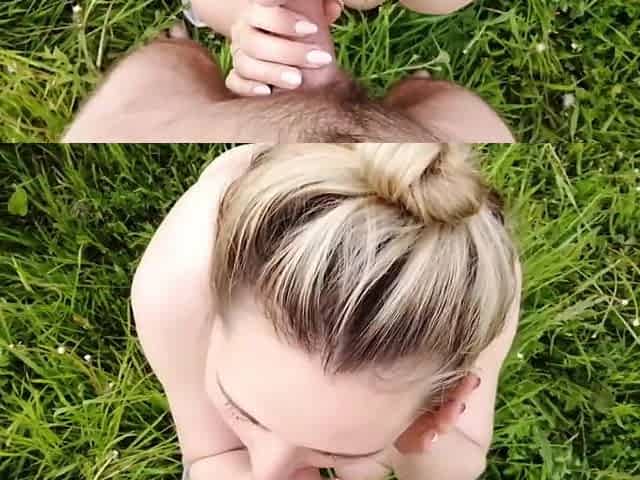 Your Wife Sucks My Dick On Her Knees