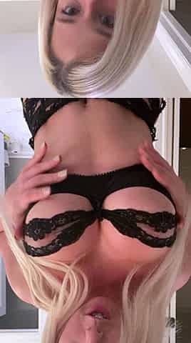 Blonde babe scarlet solo webcam