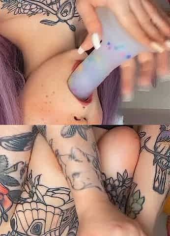 Awesome Amateur teen blonde toying pussy