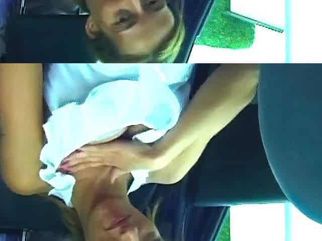 Amateur Fingers Her Soaked Vagina Outdoors and in Car