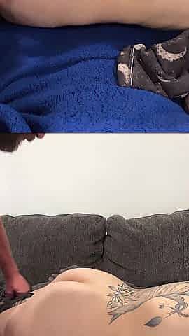 Real pair screwing at home after the gym.