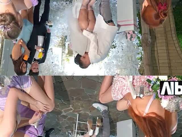 Bride Was Fucked Hard And Got Anal Creampie While Guests Were Watching 17 Min