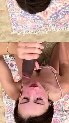 Glitteratiii Gets Banged On The Beach