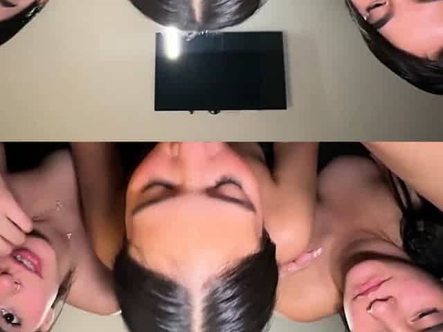 Catawaiss, Petinyta And Conniwaiss Foursome Sex