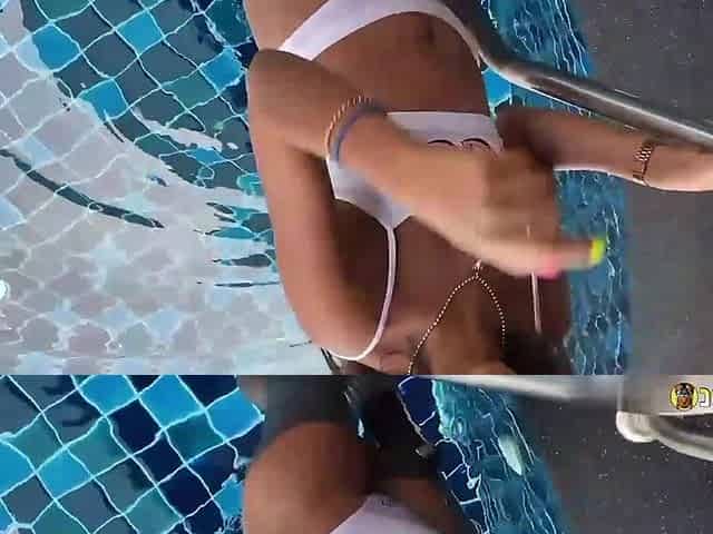 Johntronx - Picture-perfect Thai Amateur Babe Gets Banged in the Pool