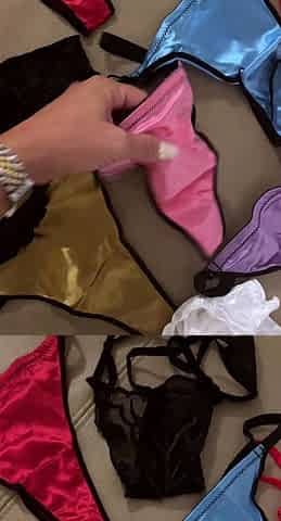 Panty Stuffing Session Fetish