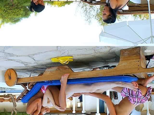 Outdoor anal fist lesbos