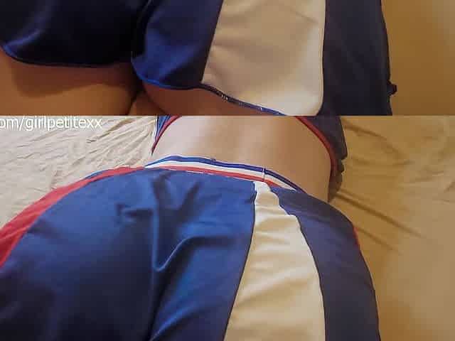 Rubbing Wang on Cheerleader's Large Booty after Match