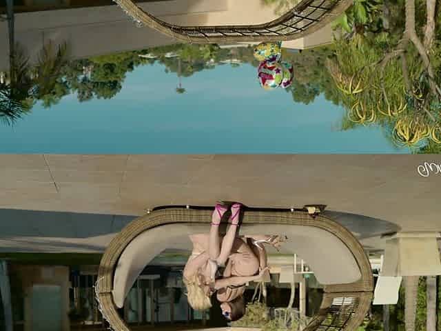 Jenna Sativa & Charlotte Stokely in lingerie & pussy play with a twist