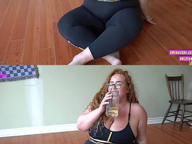 screwing my workout mother I'd like to fuck ally at the gym - giving her impregnation creampie POV