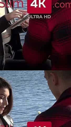Jolie Butt - 4K - Macho Lures Slim Beauty Into Affair