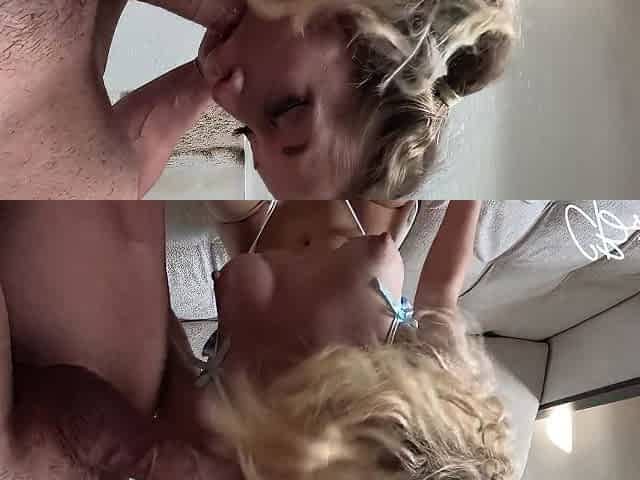 Hardcore Wet Blowjob And Fuck In A Flowing Pussy