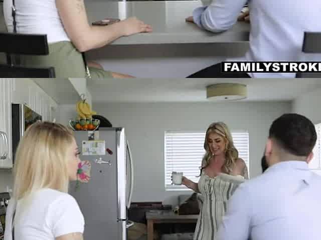 Lolly Dames - Lonely Stepmom Rides Stepsons Big Cock To Heaven