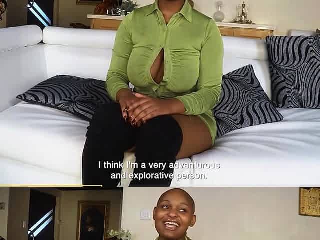 Big Tits Bald Ebony Babe RAMMED By Hung Stud