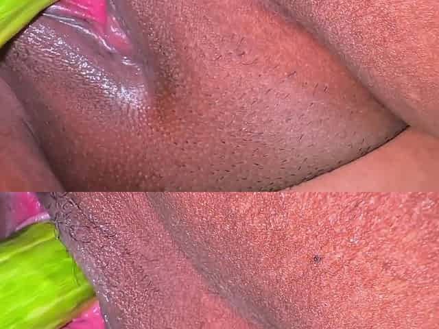 I Started Masturbat After Watching My Hot Chubby Stepmom Fucks Her Pussy with a Cucumber in Hotel