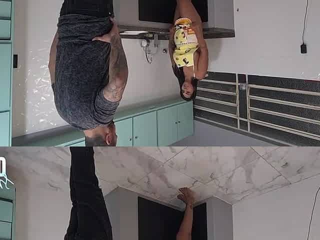 Surprise Fuck: My Horniness For The Apron Maid Exploded In The Kitchen!