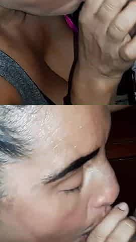 I Float the Cleaning Lady's Mature Pussy