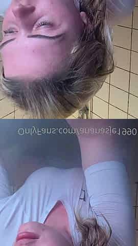 Amateur blondie solo anal masturbation