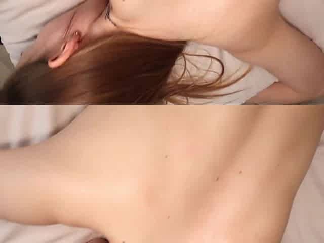 Prone Bone Fuck with Hot Teen in Stockings