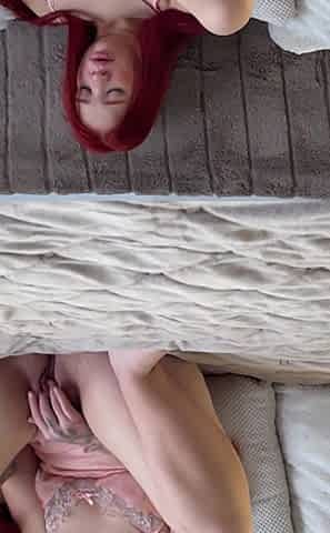 Small Teen Masturbates Her Tight Pussy Good