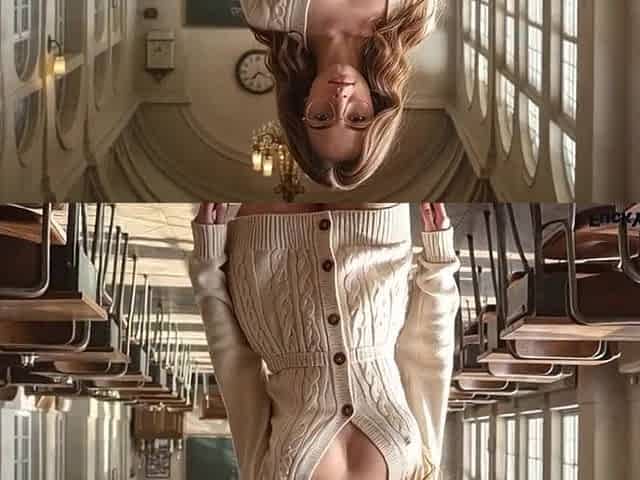 I love licking the cum off my worst student's rod.[AI]