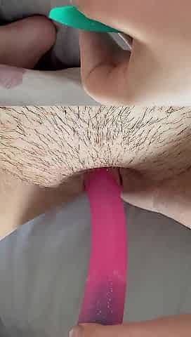 Corpulent curly vagina
