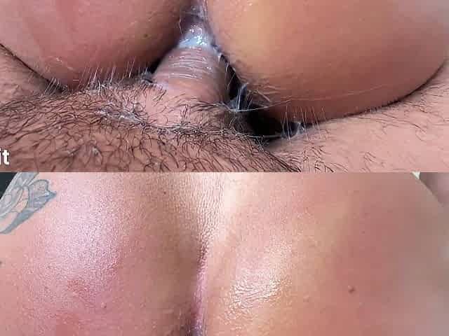 She Really Craves Anal, With A Huge Amount Of Creampie