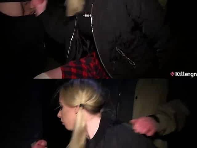 KILLERGRAM - Excited Grace Harper Kneels For Each Stranger In Her Lusty Forest Penis Gobbling Quest